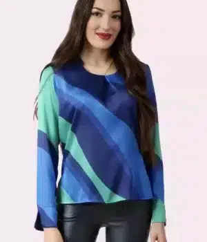 Дамска риза - Морски вълни - Блузи и Ризи - RenyStyle.bg