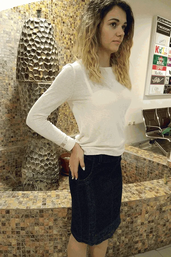 Блуза от Трико в розово - Блузи и Ризи - RenyStyle.bg