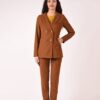 Дамски Костюм - Велурен - БРИК - За офиса - RenyStyle.bg
