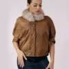 Пончо - "Азулена-Изабела" - Два цвята - Дамски якета - RenyStyle.bg